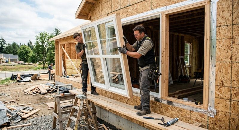 Awning Windows Installation in Marysville, OH
